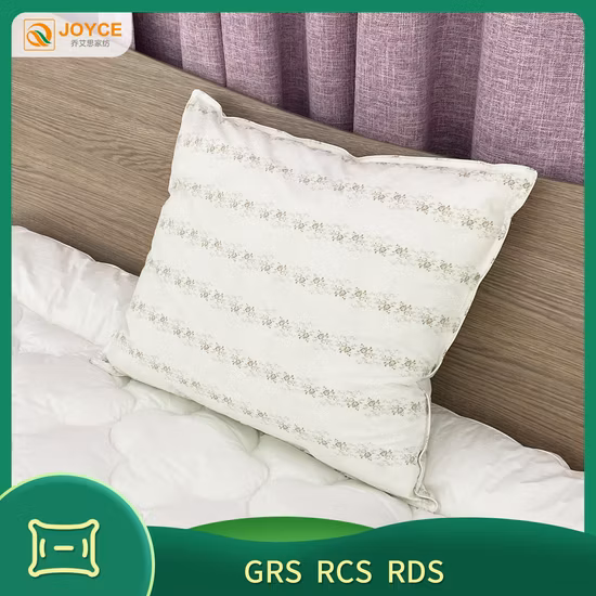 Cuscino in fibra stampata a basso prezzo all'ingrosso di fabbrica per un buon sonno