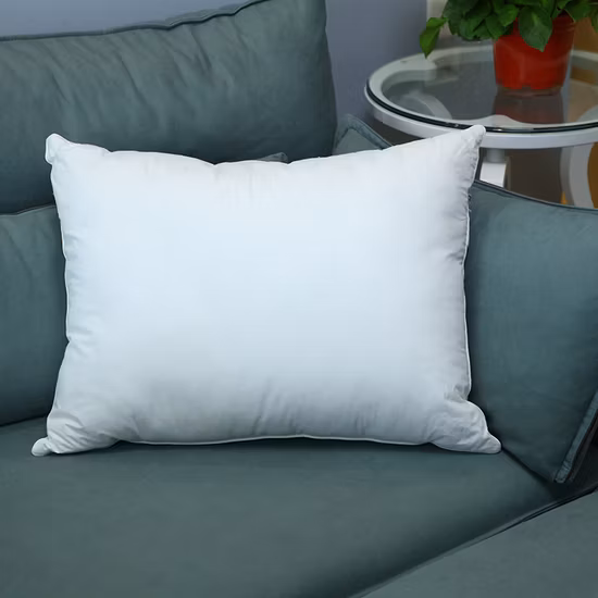 Cuscino in fibra chimica semplice, economico e ignifugo per un buon sonno