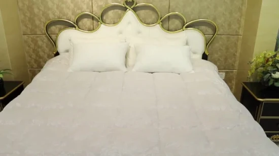 Cuscino in piuma d'oca bianca per hotel a 5 stelle in vendita calda