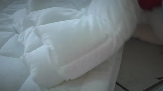 Inserto trapunta trapunta per dormire in microfibra spazzolata 3D siliconata cava siliconata per hotel / letto domestico all'ingrosso del produttore cinese